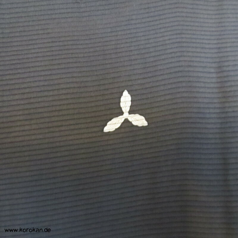 wilde Wellen antiker Hitoe Rho Seiden Tomesode Sommer Kimono