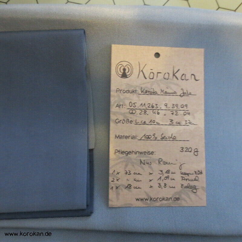 Bergtempellandschaft Männer Juban Kimono Seiden Karieba