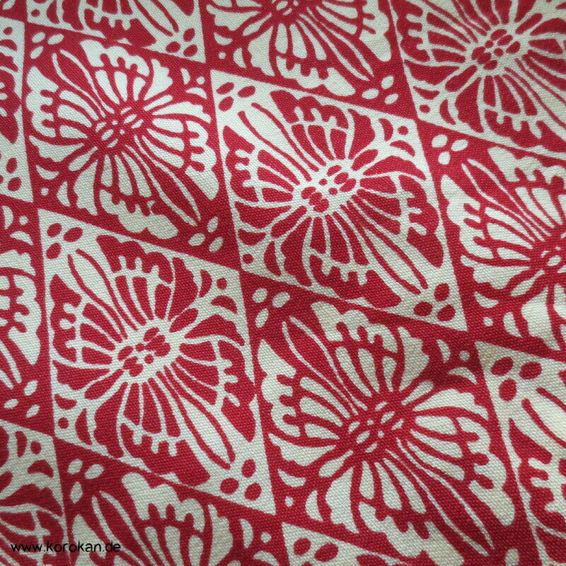 japanischer Hitoe Woll Kimono, Diamant Schmetterling