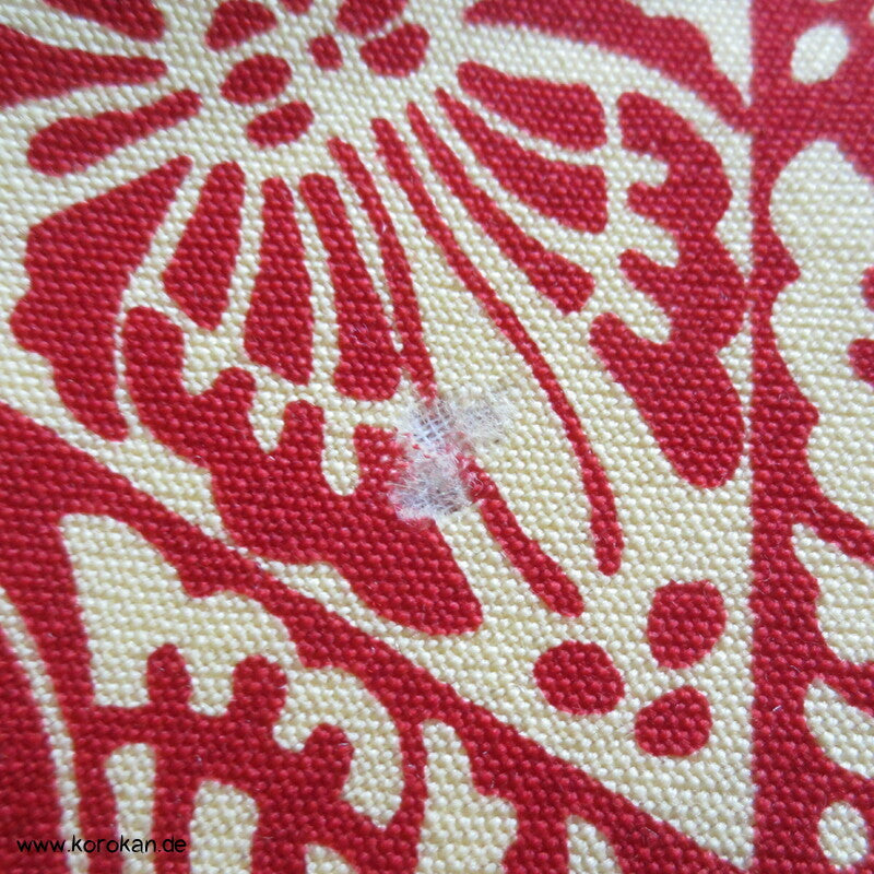 japanischer Hitoe Woll Kimono, Diamant Schmetterling