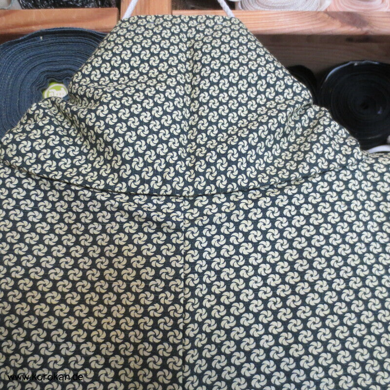 gedruckte Ume Mini Windräder Tsumugi Kimono