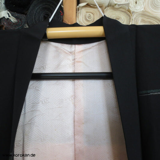 Urushi - Landschaft Haori Seiden Kimono Jacke