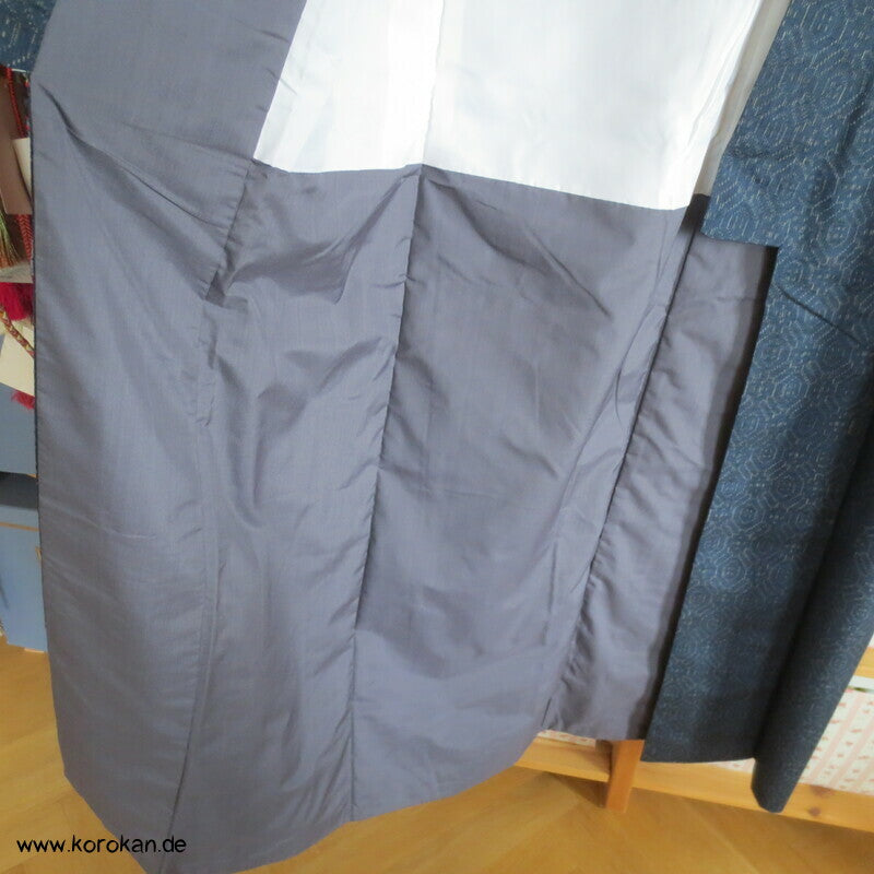 Kikko Kasuri Tsumugi Seiden Kimono