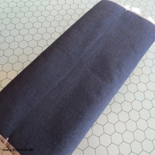 Tanmono Stoffrolle indigo Tsumugi Kimono Seide Ensemble Ballen