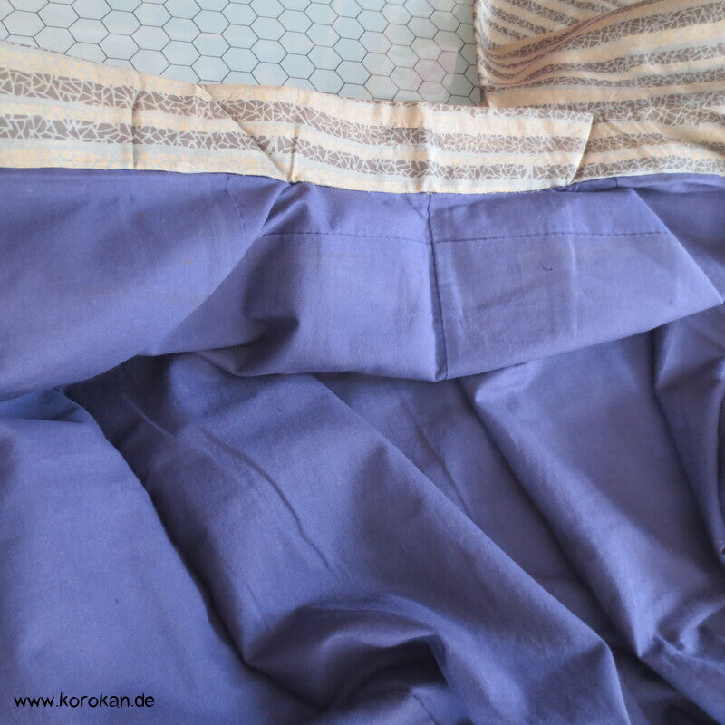 gestreifter Seiden Honan homemade Kimono