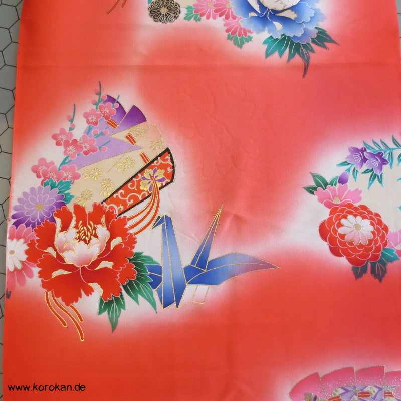 Mädchen Tauf - Kimono Seiden Karieba - Bild Panel