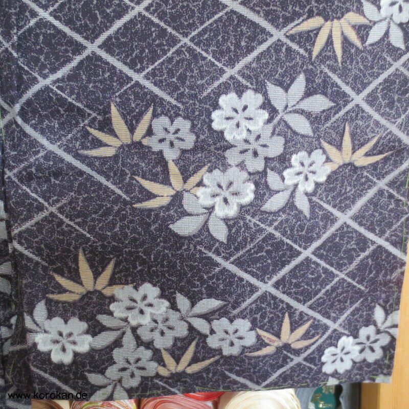 Bambus über Gitter Haori Kimono Jacke