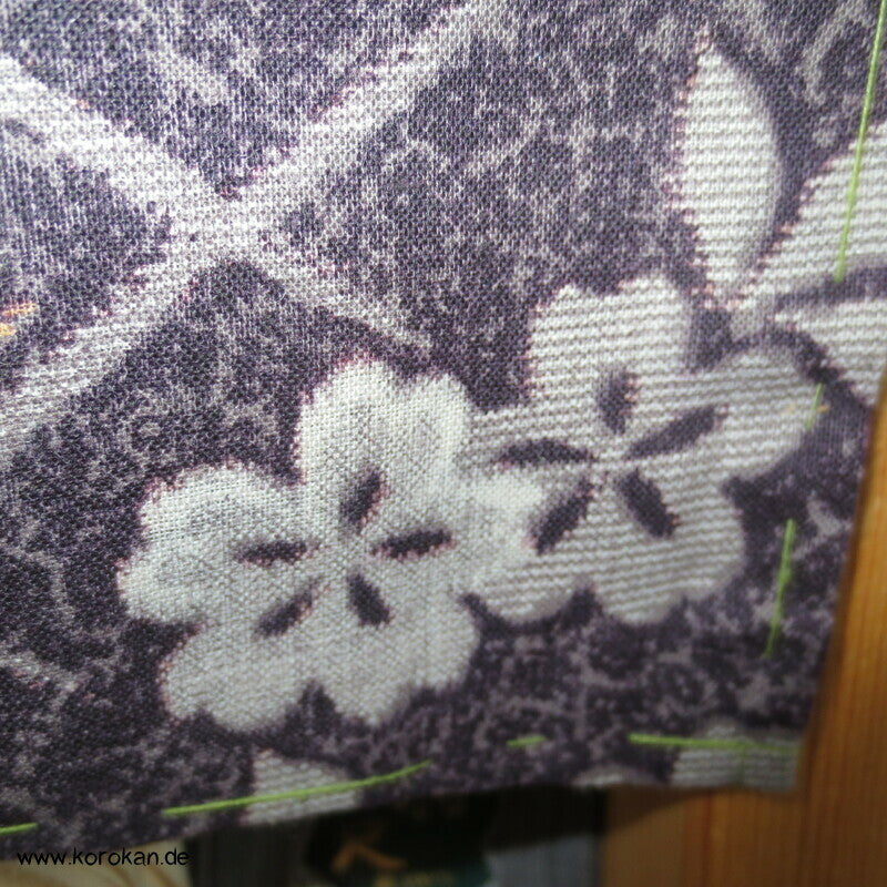 Bambus über Gitter Haori Kimono Jacke