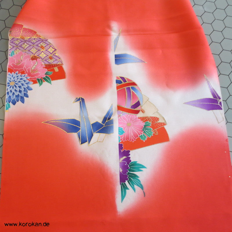 Mädchen Tauf - Kimono Seiden Karieba - Bild Panel