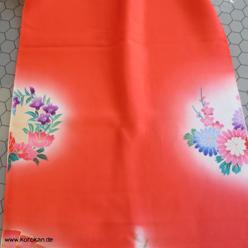 Mädchen Tauf - Kimono Seiden Karieba - Bild Panel