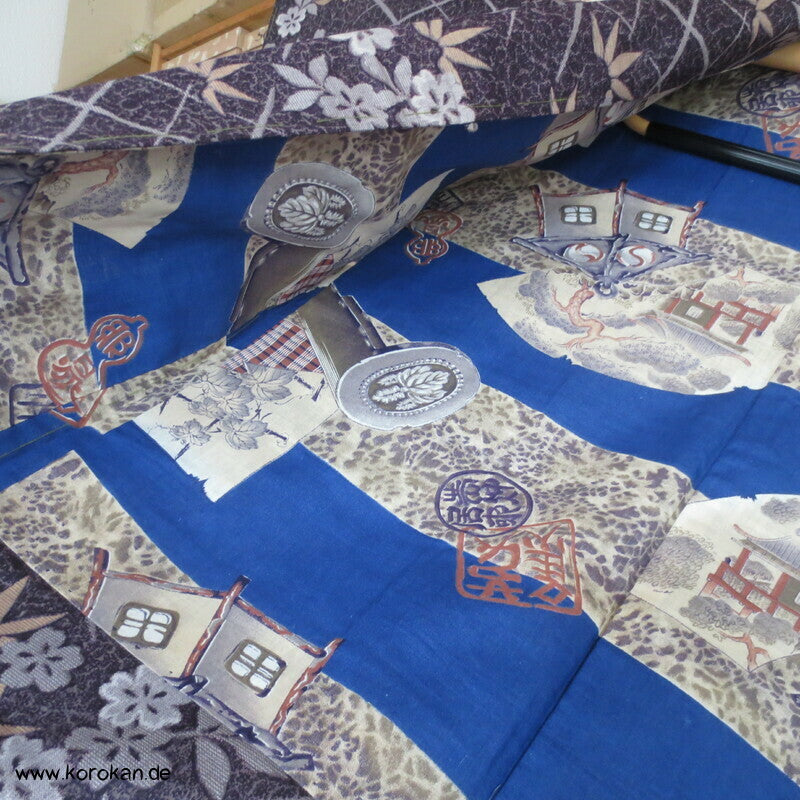 Bambus über Gitter Haori Kimono Jacke