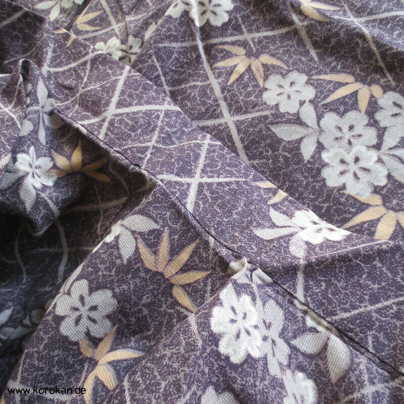 Bambus über Gitter Haori Kimono Jacke