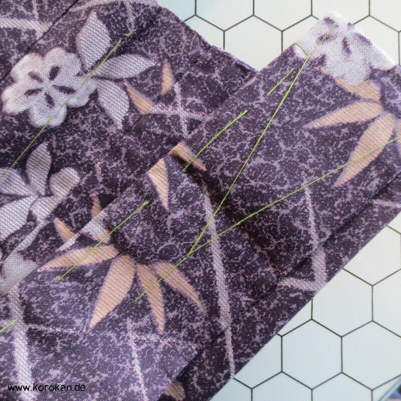 Bambus über Gitter Haori Kimono Jacke