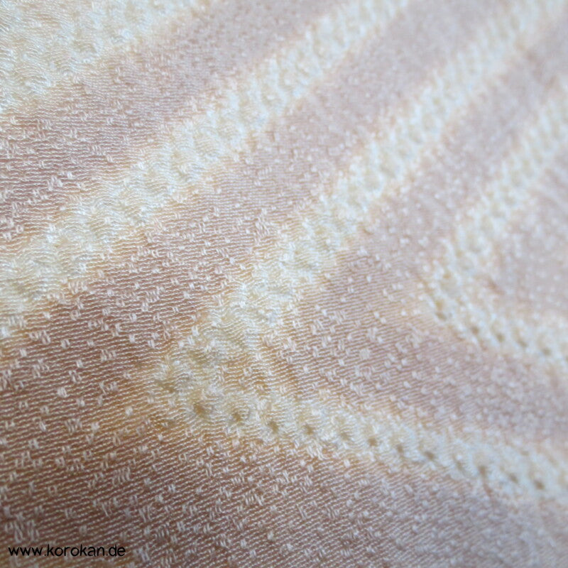 Diamantmuster Shibori Seidendamast Komon Kimono