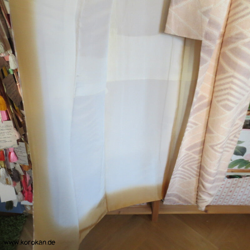 Diamantmuster Shibori Seidendamast Komon Kimono