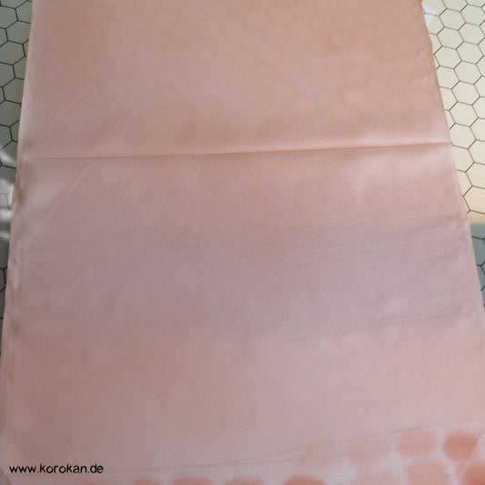 gewebte Gräser, Nebelschleier lachsrosa Tanmono