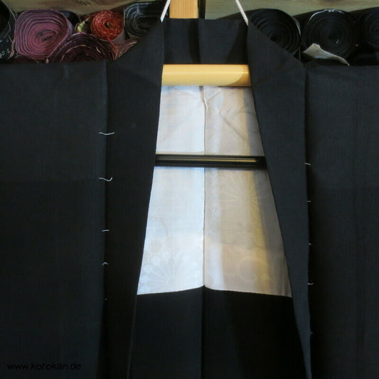 einzelne Urushi Blüten Haori (Abend - ) Jacke Seidenbrokat