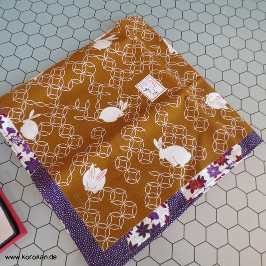 Hasen Furoshiki japanisches Tragetuch in Box
