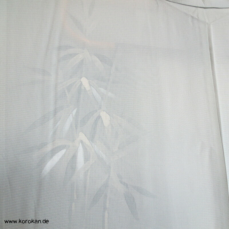 blasseisblauer Bambus Hitoe Kimono Rho Seide