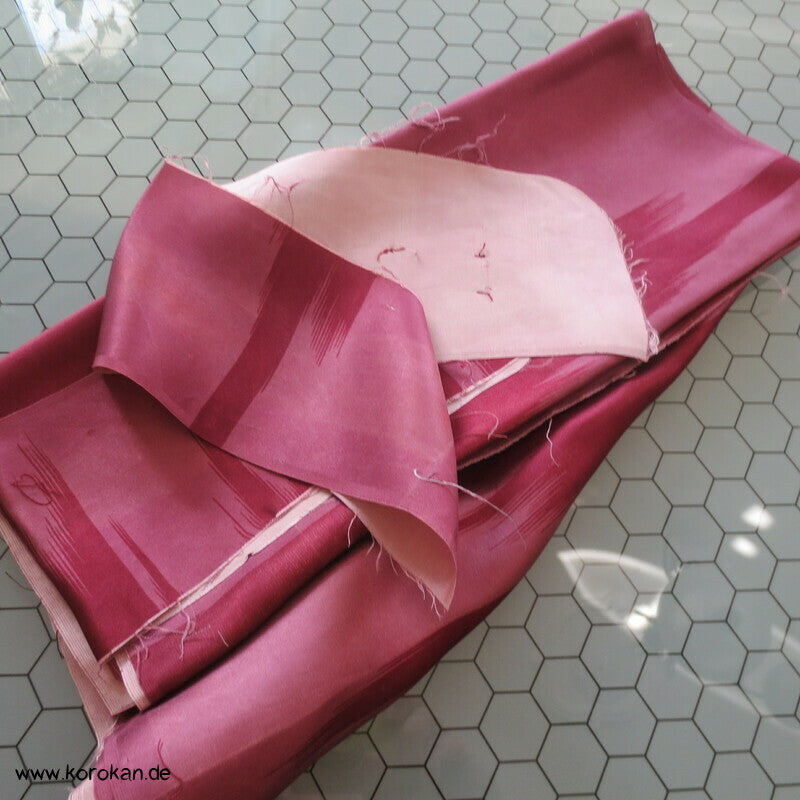 Bokashi Nebel Satin Seidenfutter Araihari Kimono Haori