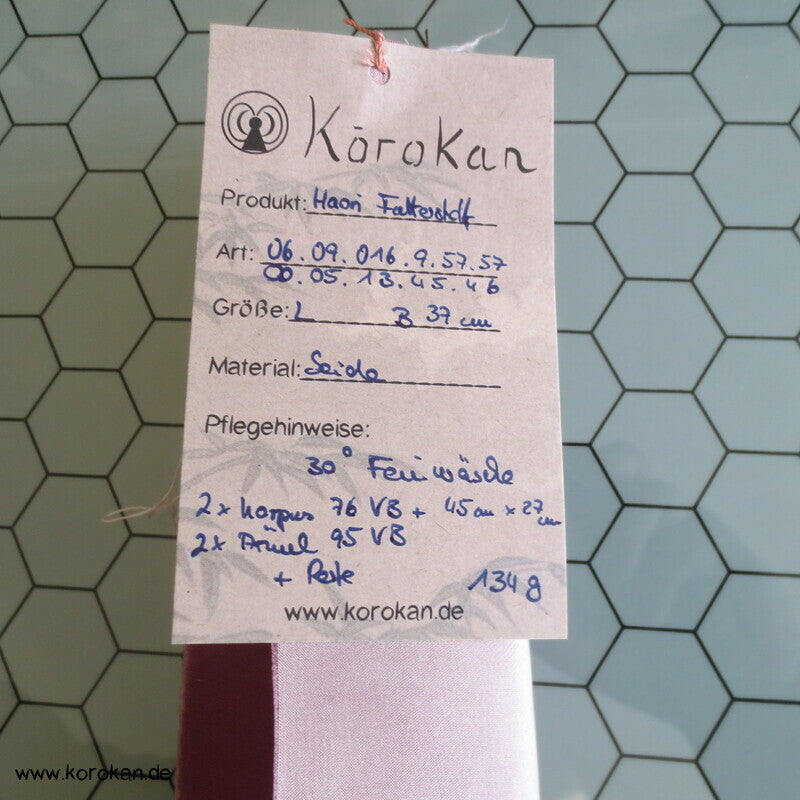 Bokashi Nebel Satin Seidenfutter Araihari Kimono Haori
