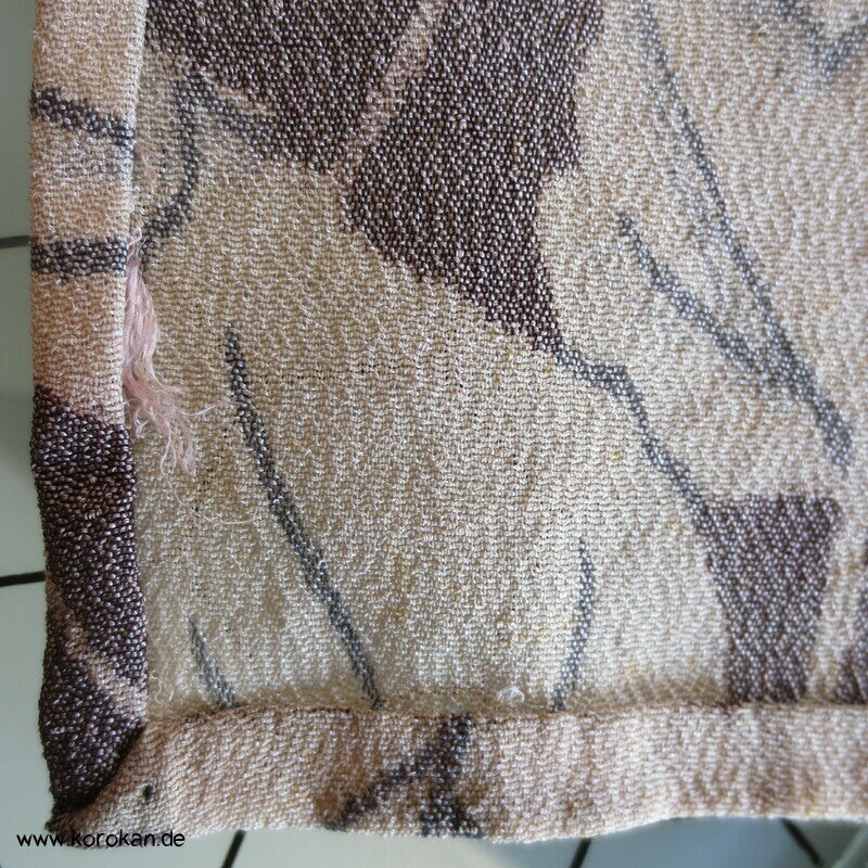 wilde Kasuri Ahornblätter Hitoe Kimono