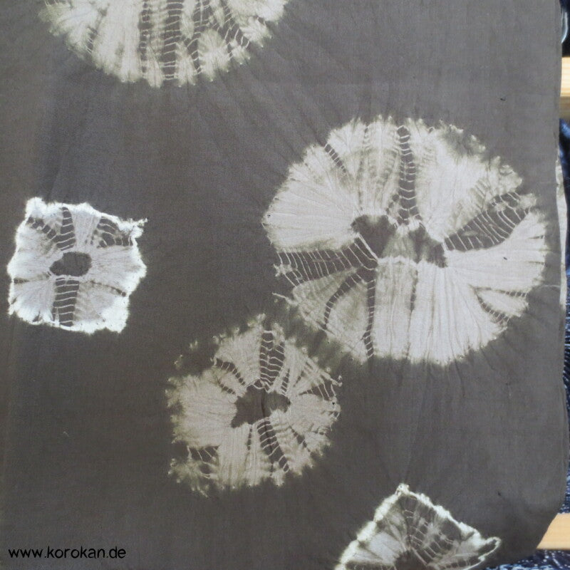 Shibori Batik Hausmantel - gepolsterter Juban Kimono