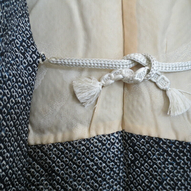 Full Shibori Bambusbusch Haori Jacke - mit Himo