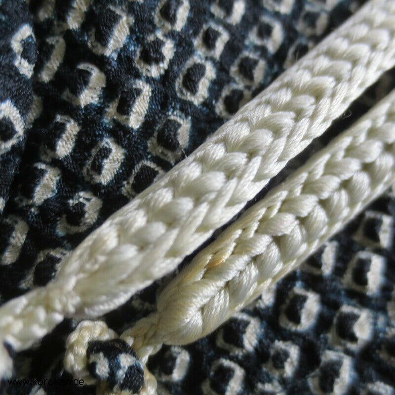 Full Shibori Bambusbusch Haori Jacke - mit Himo
