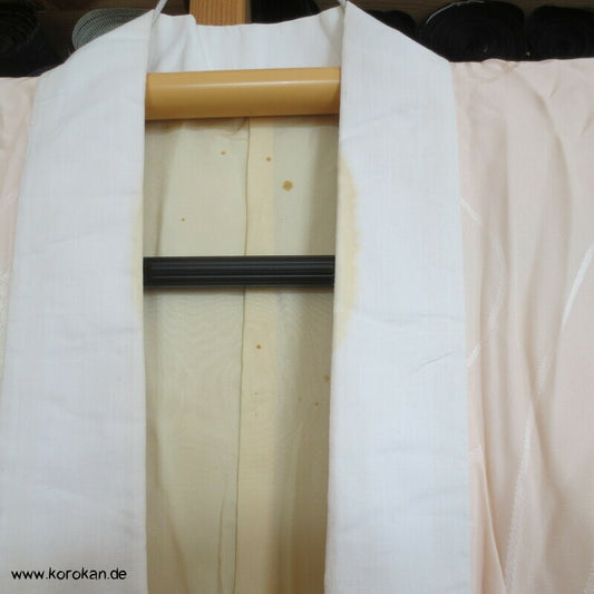 Kusudama Damast, Shibori Dots Seide, Juban Unterkimono