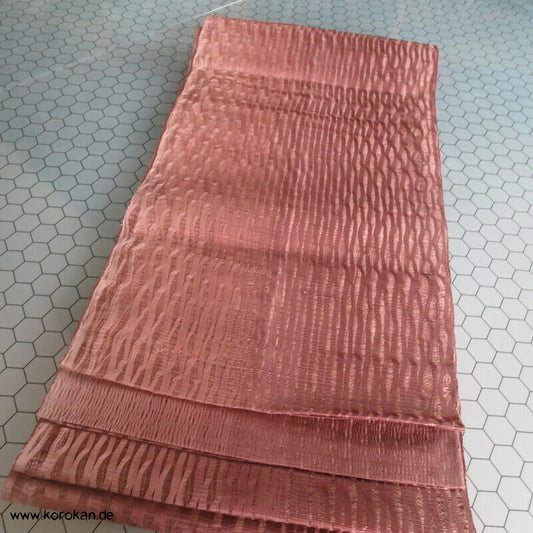 Tatewaku Durchbruchmuster Sommer Seiden Fukuro Obi Kimonogürtel