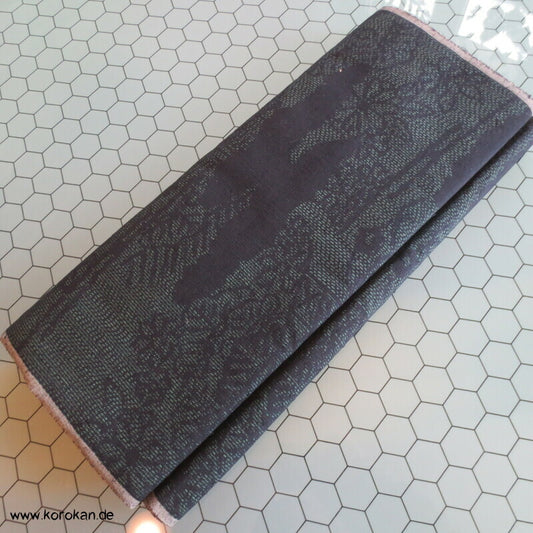 Tanmono Kimono Stoffrolle Tsumugi Seide Kasuri Landschaft