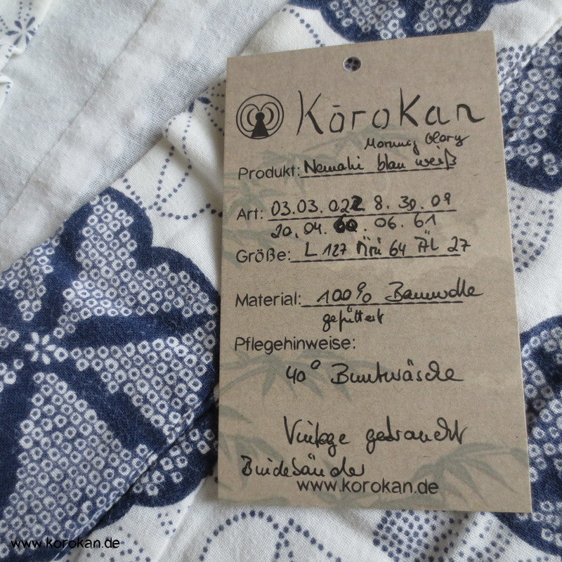 Ackerwinde Nemaki - Kimono zum Schlafen