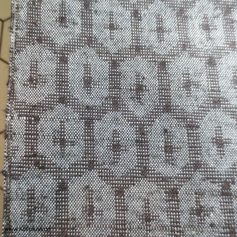 Tanmono Kimono Stoffrolle Tsumugi Seide Kasuri Kikko mittel