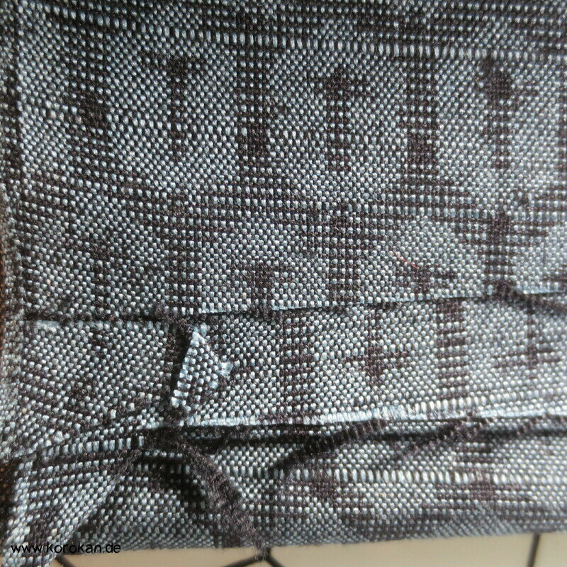Tanmono Kimono Stoffrolle Tsumugi Seide Kasuri Kikko mittel