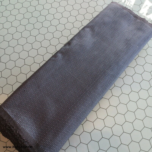 Tanmono Kimono Ensemble Stoffrolle Tsumugi Seide Kasuri Kikko fein klassisch