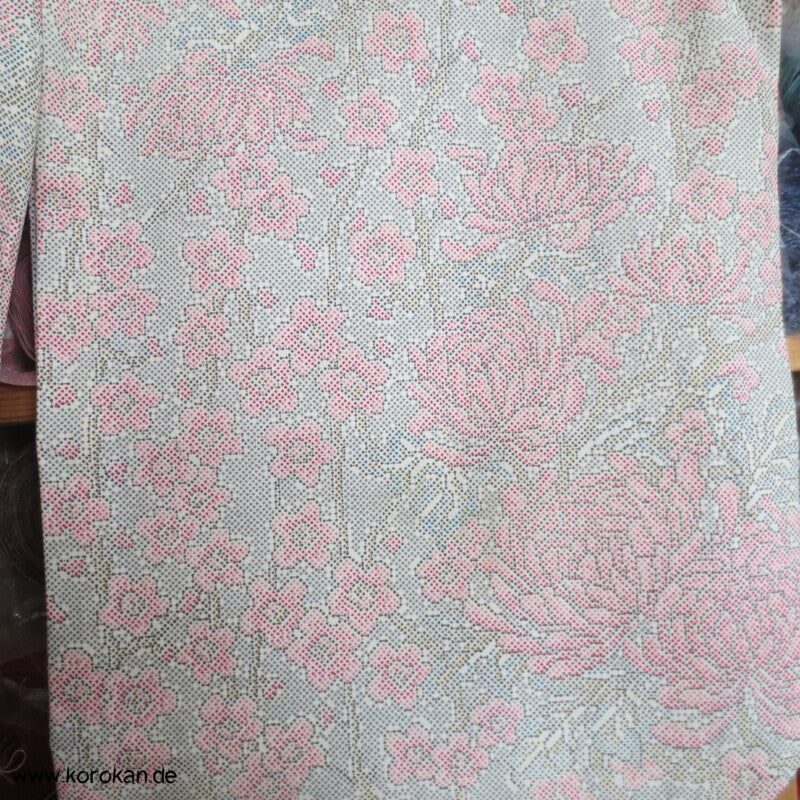 Sakura Druck Hitoe - ungefütterter Kimono