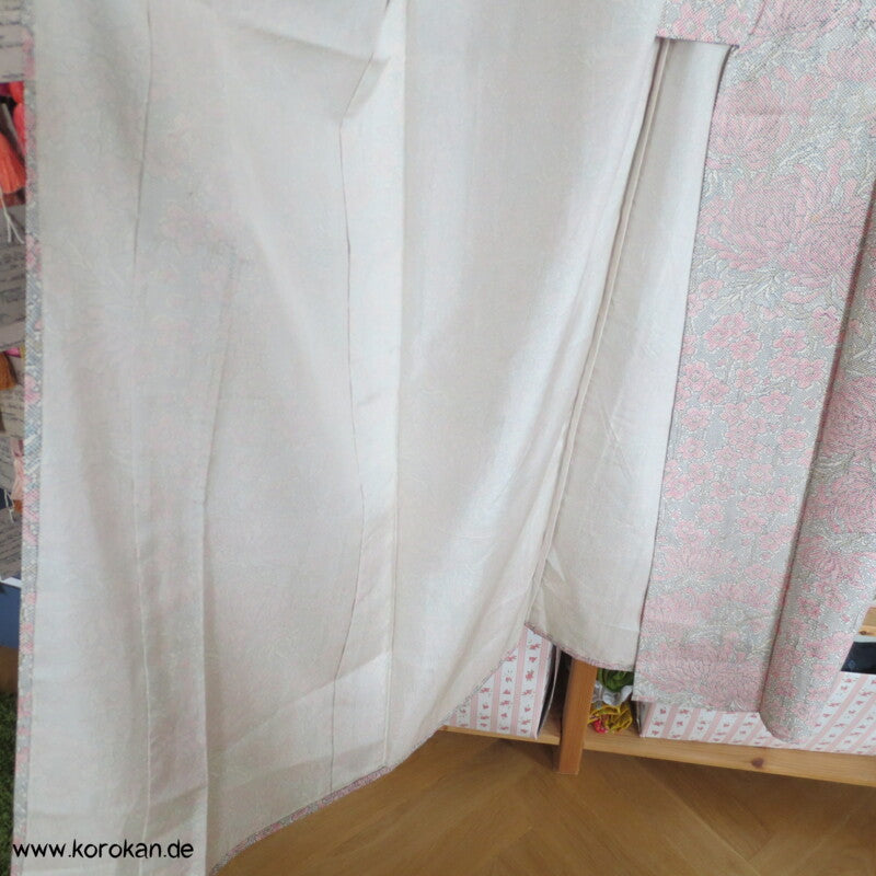 Sakura Druck Hitoe - ungefütterter Kimono
