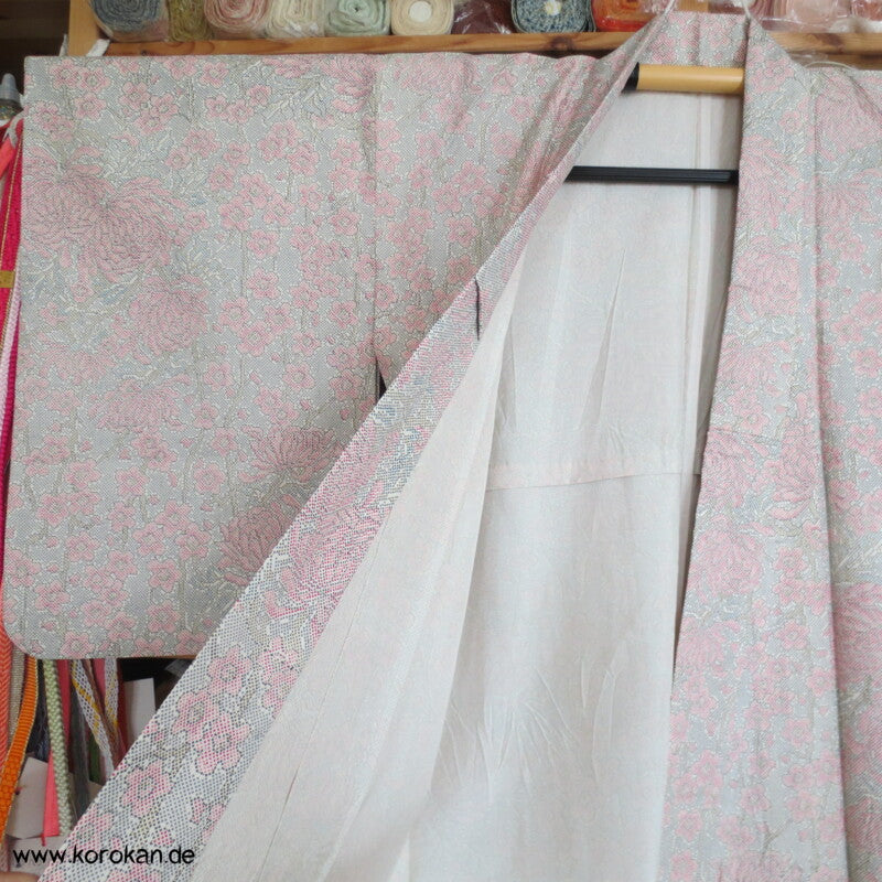 Sakura Druck Hitoe - ungefütterter Kimono