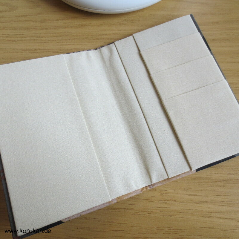 Brieftasche / Scheckkartentasche, dezente Farben