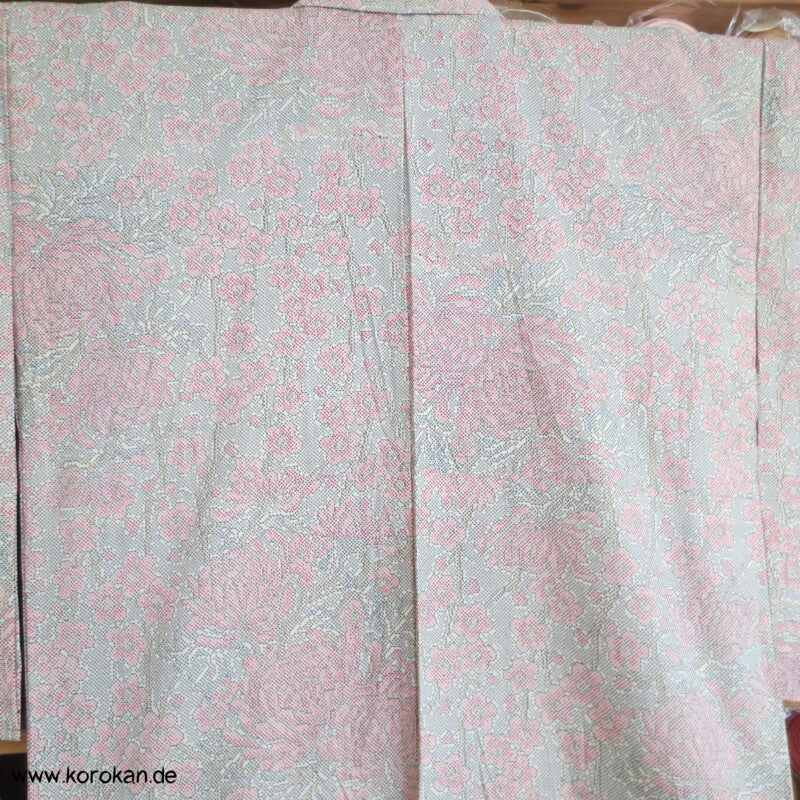Sakura Druck Hitoe - ungefütterter Kimono