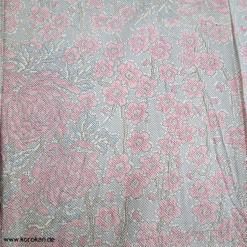 Sakura Druck Hitoe - ungefütterter Kimono