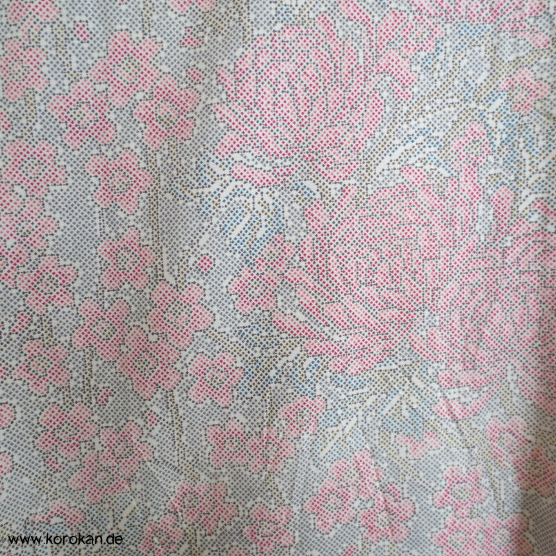 Sakura Druck Hitoe - ungefütterter Kimono