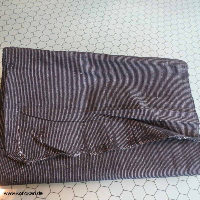 Nadelstreifen Kimono Hakama Stoffrolle, Baumwolle / Seide
