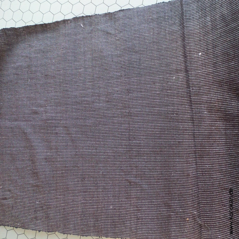 Nadelstreifen Kimono Hakama Stoffrolle, Baumwolle / Seide