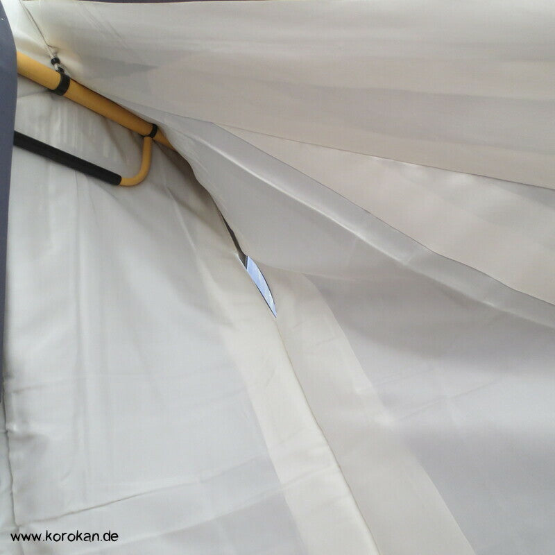 Homongi Seidencrepe Kimono, Künstlermotiv Bambuswald