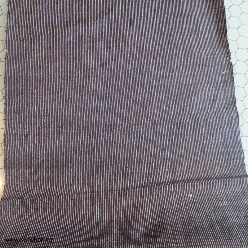 Nadelstreifen Kimono Hakama Stoffrolle, Baumwolle / Seide