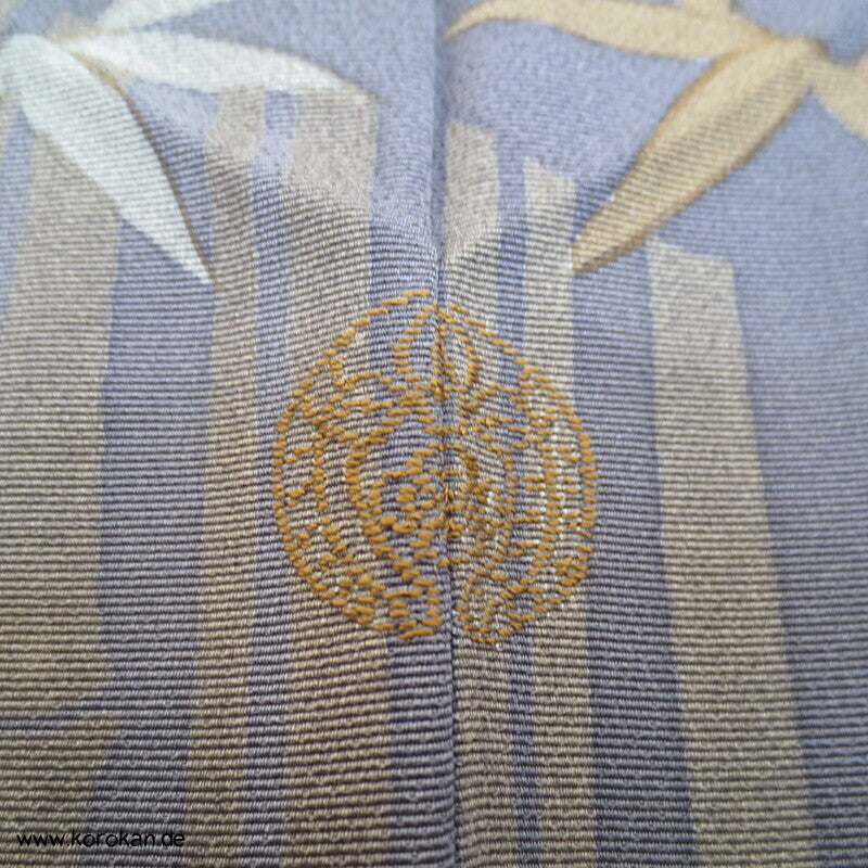 Homongi Seidencrepe Kimono, Künstlermotiv Bambuswald