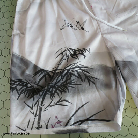 Shorts Bambus Sakura Kranich