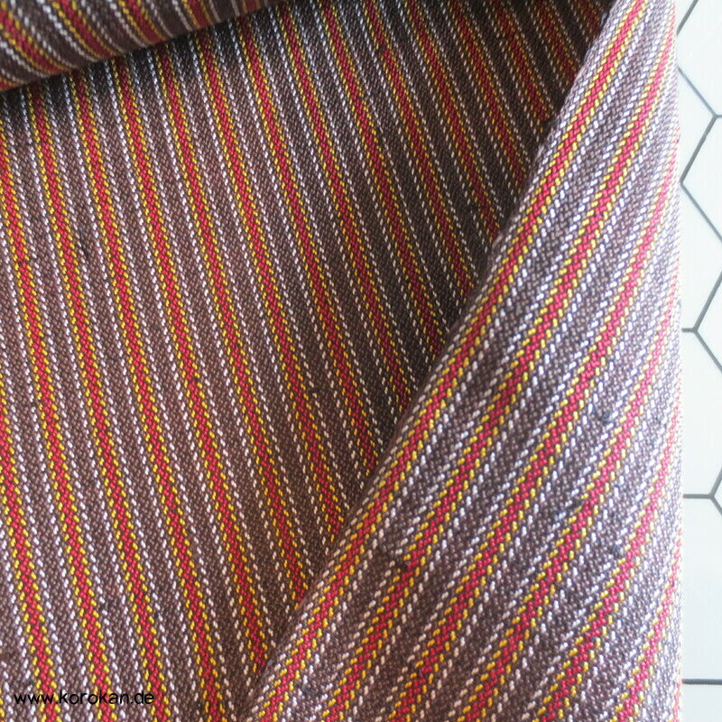 Tanmono Kimono Hakama Stoffrolle bunte Seidenstreifen